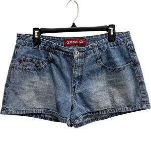 Y2K Vintage Zana Di‎ Denim Mini Jean Shorts Juniors Size 11 - 90s 2000s